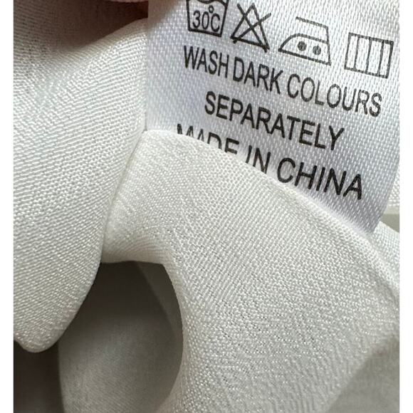 Kate Spade Silk Midi Dress Navy White Print Sleeveless Size 6 - Picture 5 of 6